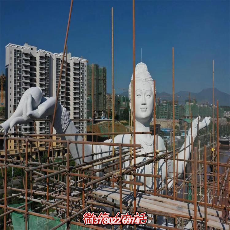 仿古石雕佛像，大型露天石像雕刻，美化景區(qū)廣場(chǎng)
