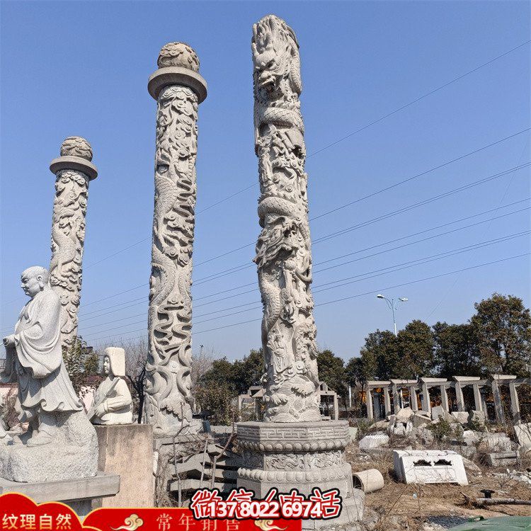 精美石雕文化庭院，欣賞絢麗景觀