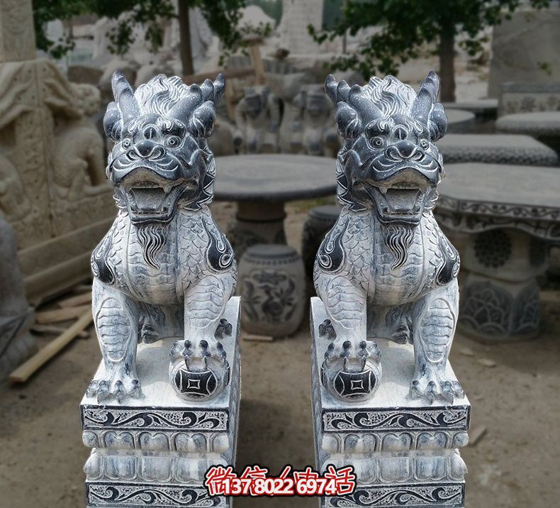 靈感來(lái)自古文化的麒麟雕塑 靈感來(lái)自古文化的麒麟雕塑