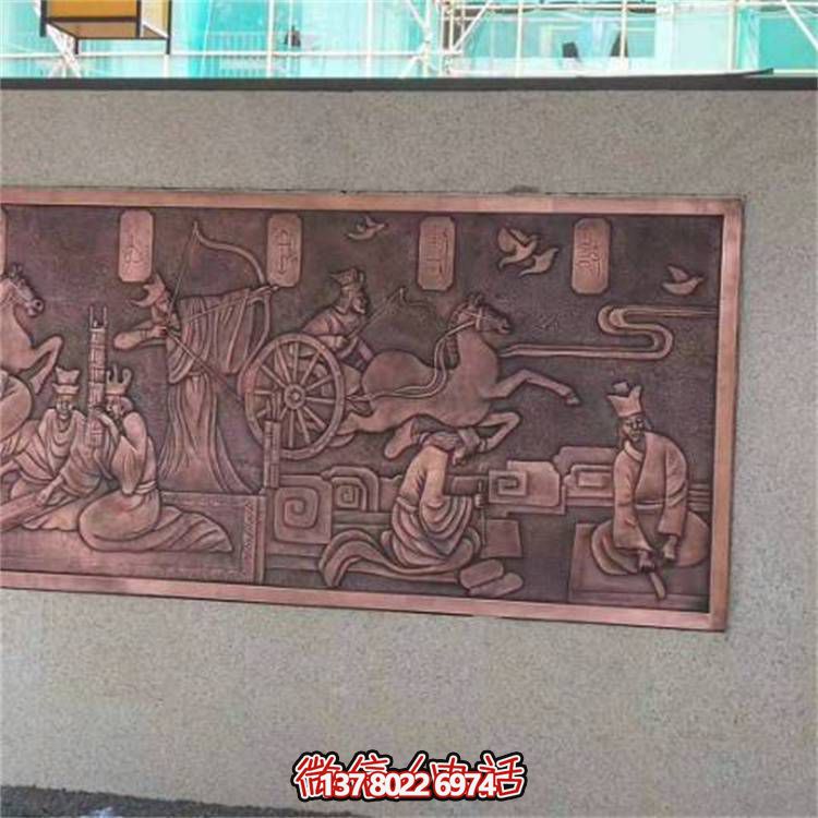 全方位視覺藝術(shù)裝飾——室內(nèi)外雕塑、浮雕、壁畫、銅雕的完美結(jié)合