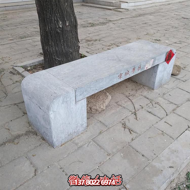 青石雕刻石凳，讓你盡情休閑
