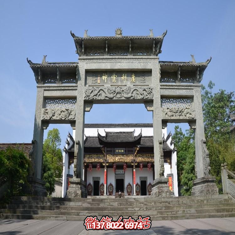 傳承中式文化，體驗大型石雕牌坊與雕塑的魅力