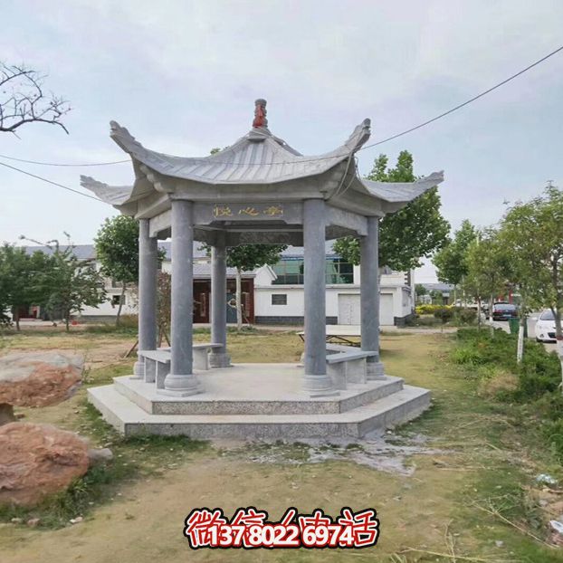 舒適涼亭休息座椅，最適合鄉(xiāng)村戶外休閑