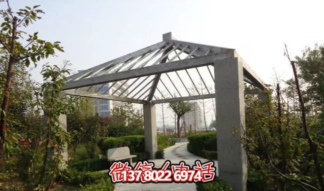 花崗巖石雕涼亭，點綴精彩的戶外空間