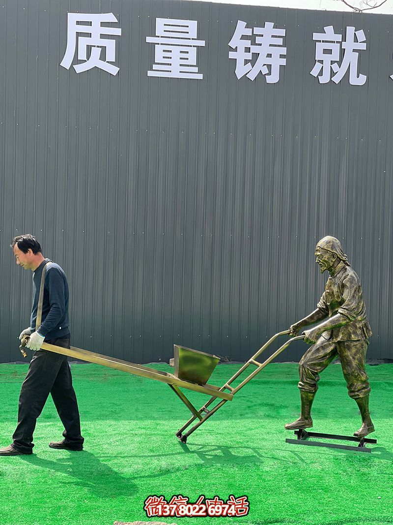 中國傳統(tǒng)農(nóng)耕勞動雕塑 中國傳統(tǒng)農(nóng)耕勞動雕塑