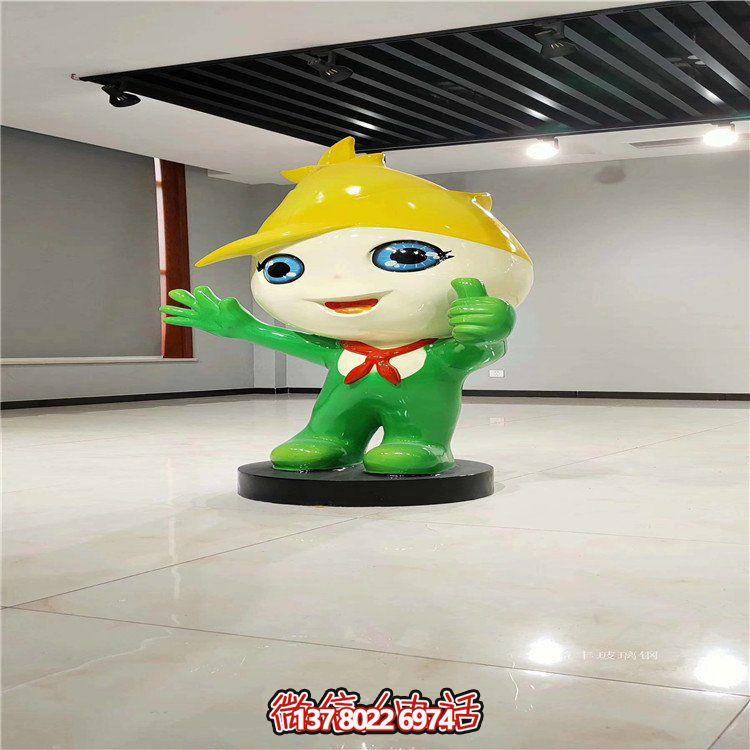 精致典雅的玻璃鋼雕塑公仔，營造浪漫優(yōu)雅的商場戶外景觀