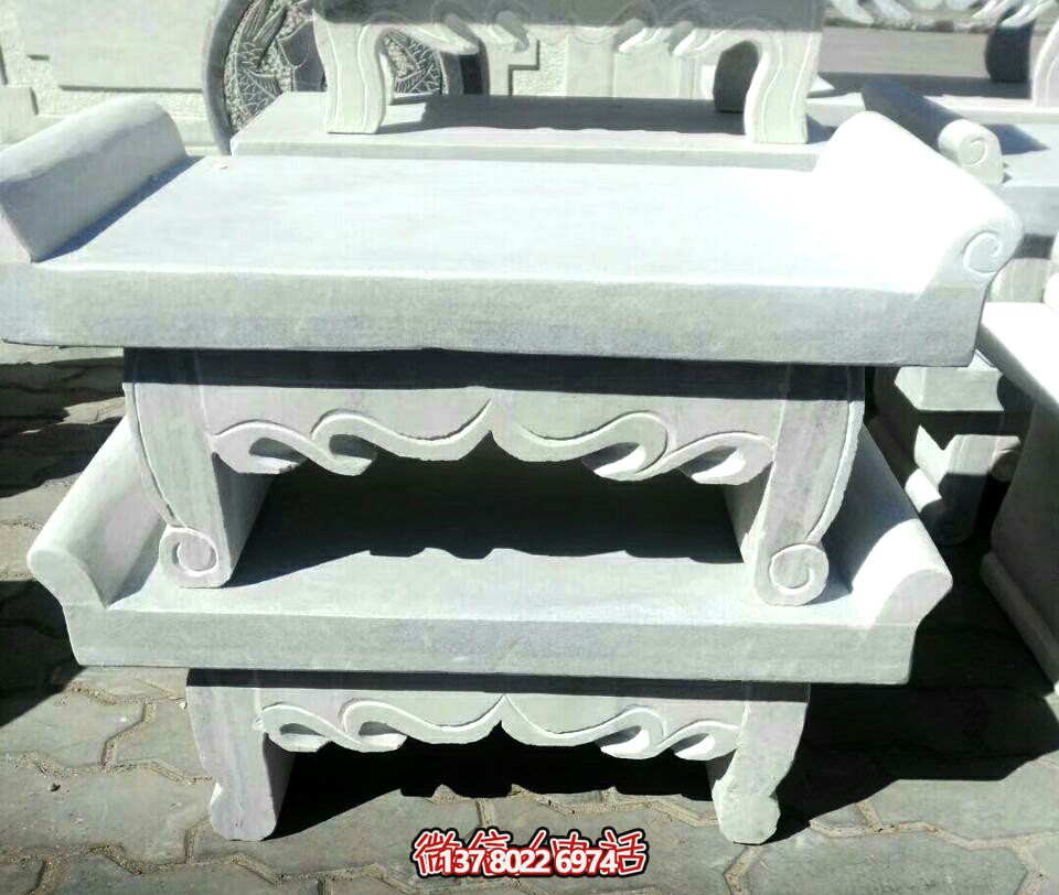 漢白玉佛像供桌，裝點(diǎn)景區(qū)寺院