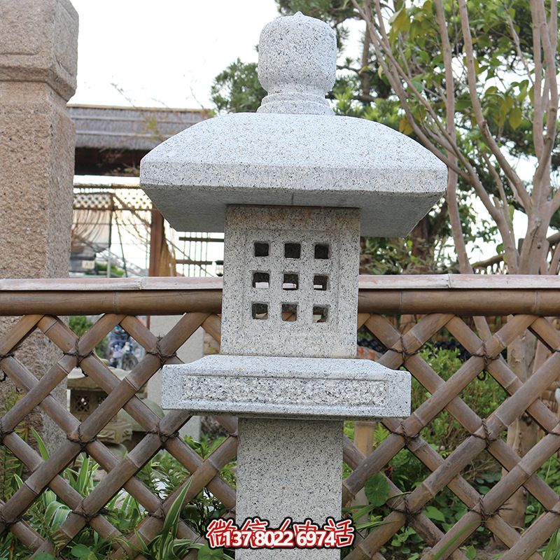 太陽(yáng)能仿古青石石頭燈，為中式別墅、酒店戶外裝飾