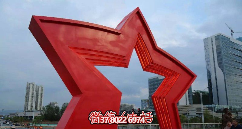 不銹鋼雕塑拱門(mén)，點(diǎn)綴景觀廣場(chǎng)