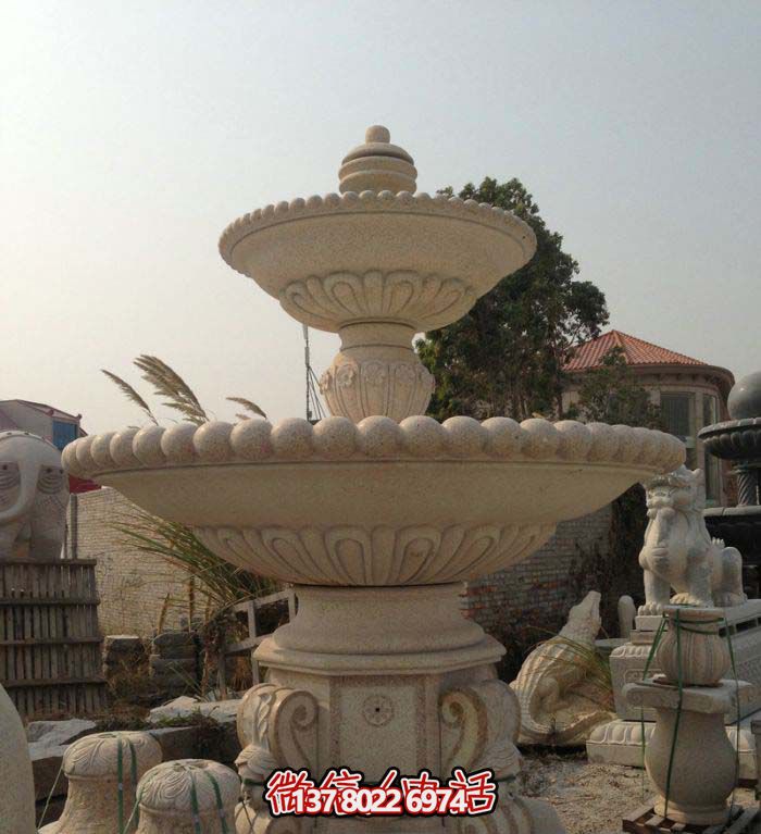 雕塑設計，構建大型花崗巖園林景觀