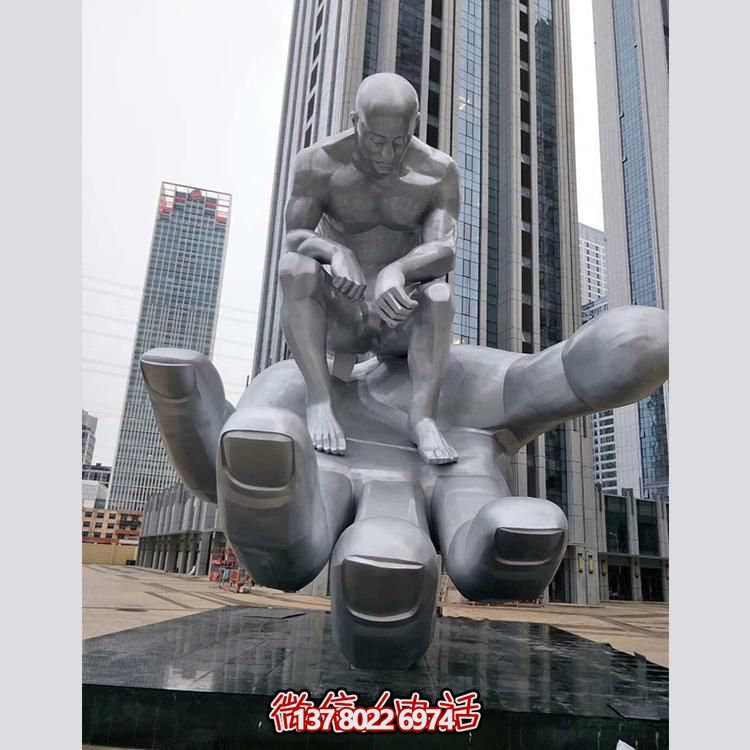 大型不銹鋼創(chuàng)意人物景觀雕塑——鐫刻在商業(yè)街、商業(yè)廣場(chǎng)的精美絕倫