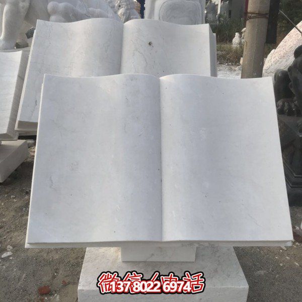 精美的大理石石雕雕塑——點(diǎn)綴園林校園，美化書籍之美
