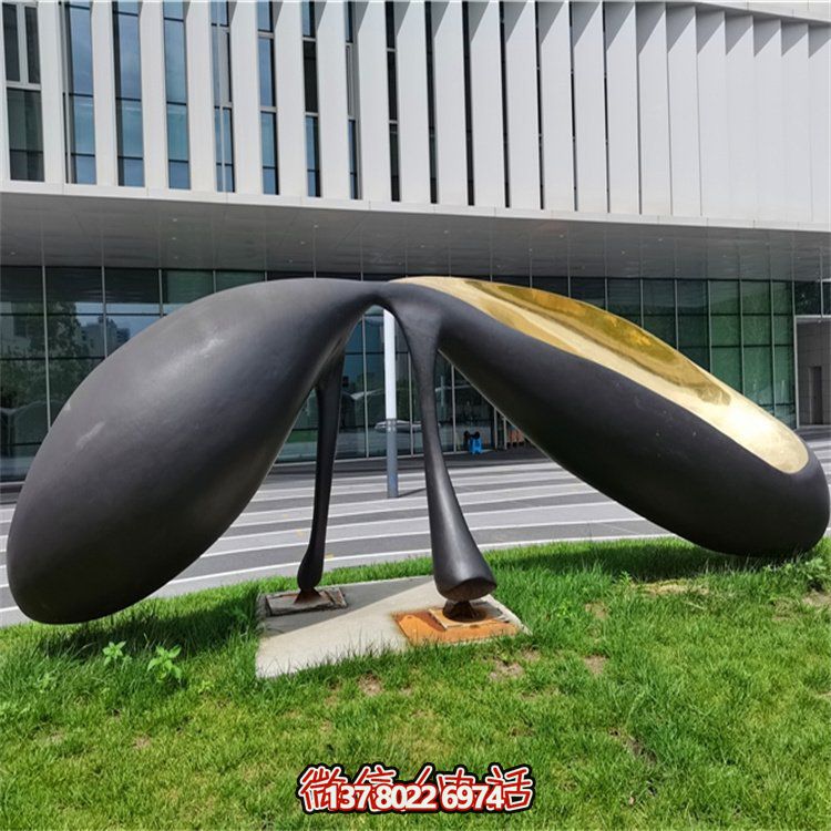 抽象不銹鋼景觀擺件，為你的廣場和公司添上創(chuàng)意色彩