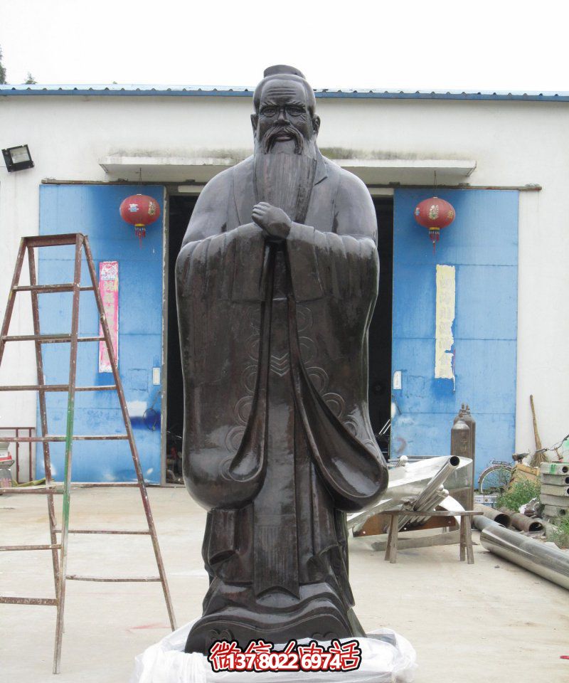 走進(jìn)古典文化，探索老子青銅雕塑之美