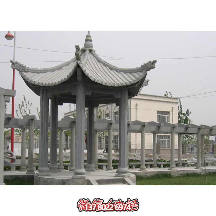 休閑涼亭，美輪美奐，環(huán)境宜人