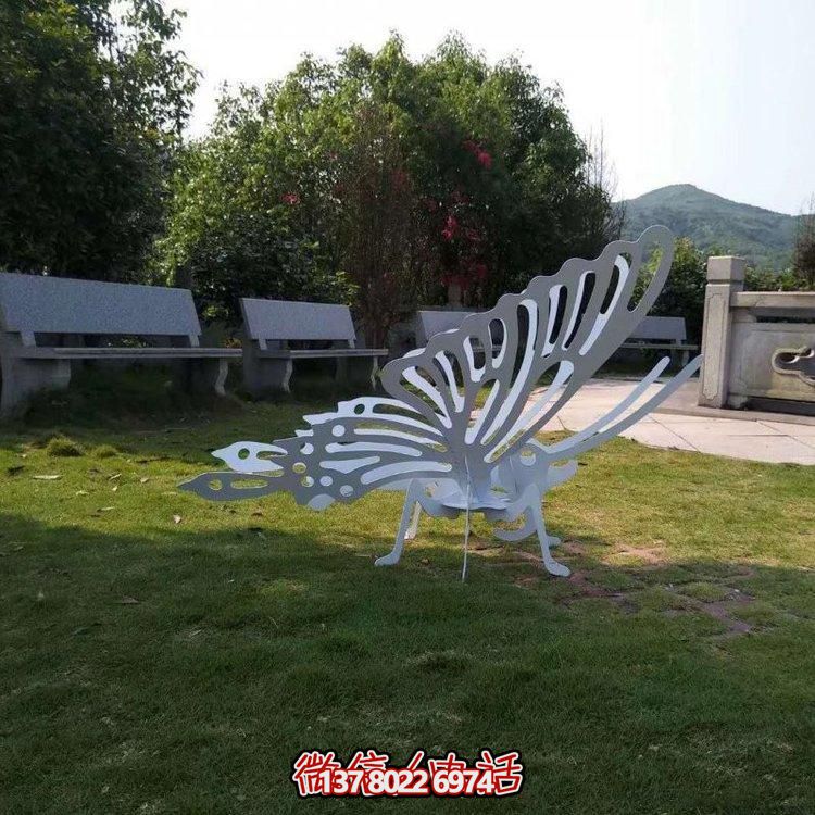 高級不銹鋼雕塑擺件，讓公園更加美麗