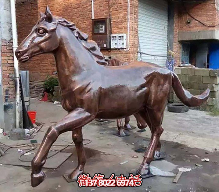 玻璃鋼動(dòng)物雕塑景觀擺放，美化城市廣場(chǎng)
