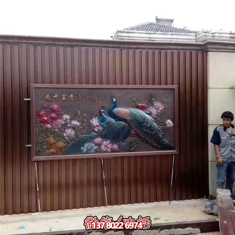 中式風(fēng)格裝飾壁畫，讓您的家園更加富貴