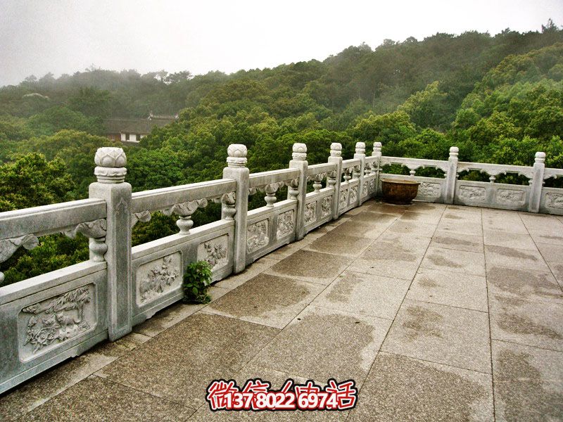 穿越古典，現(xiàn)代與古老相結(jié)合大理宮殿陽(yáng)臺(tái)戶外石欄桿之旅