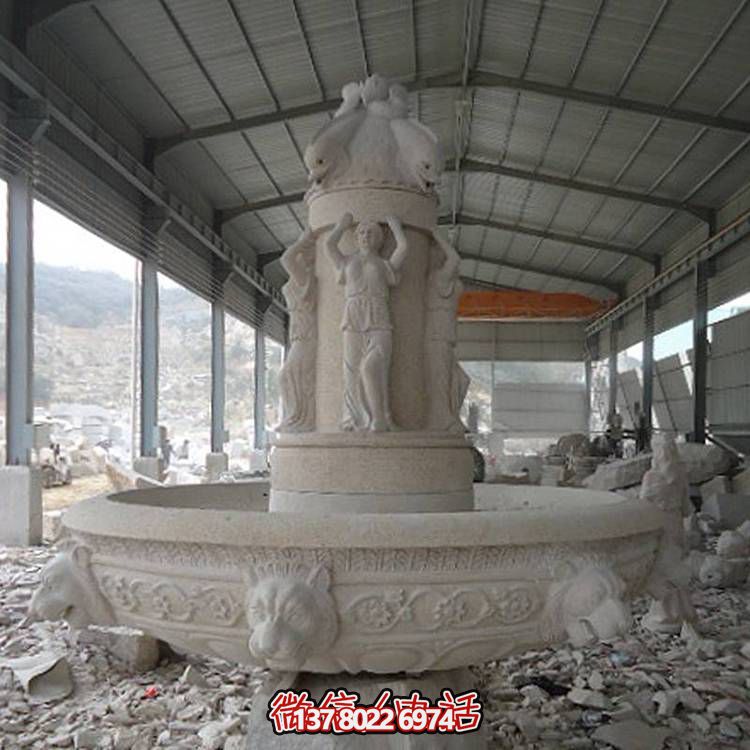 大理石石雕水景噴泉，裝點你的庭院、園林景觀