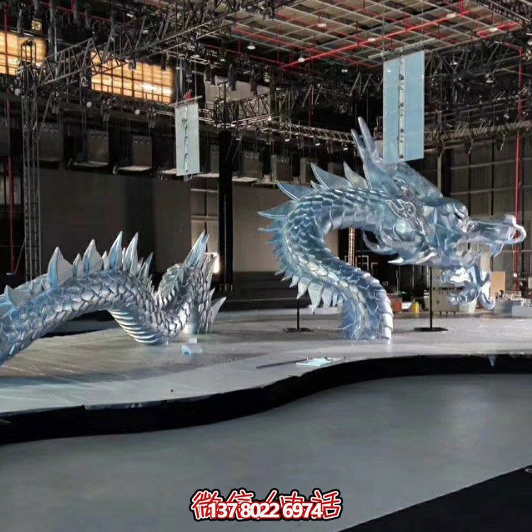 創(chuàng)意玻璃鋼龍雕塑，點亮景觀園林