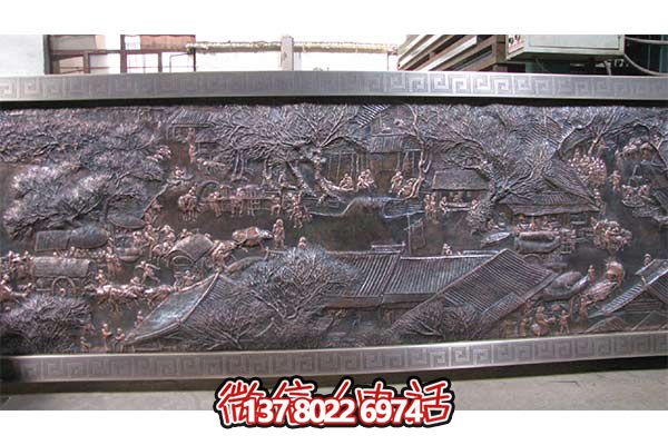 清明上河圖浮雕，欣賞千年藝術精髓