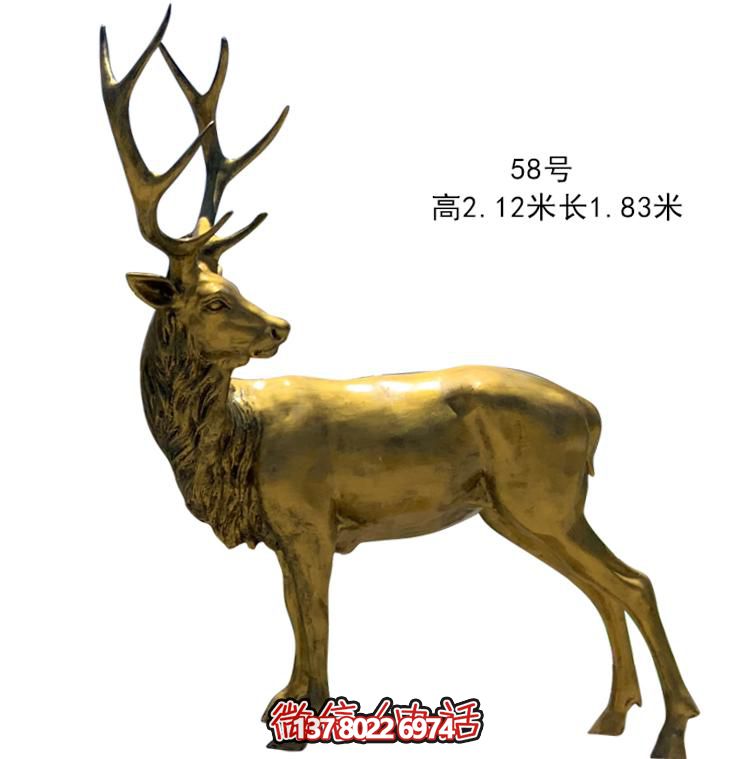 玻璃鋼動(dòng)物仿銅雕塑景觀(guān)擺件