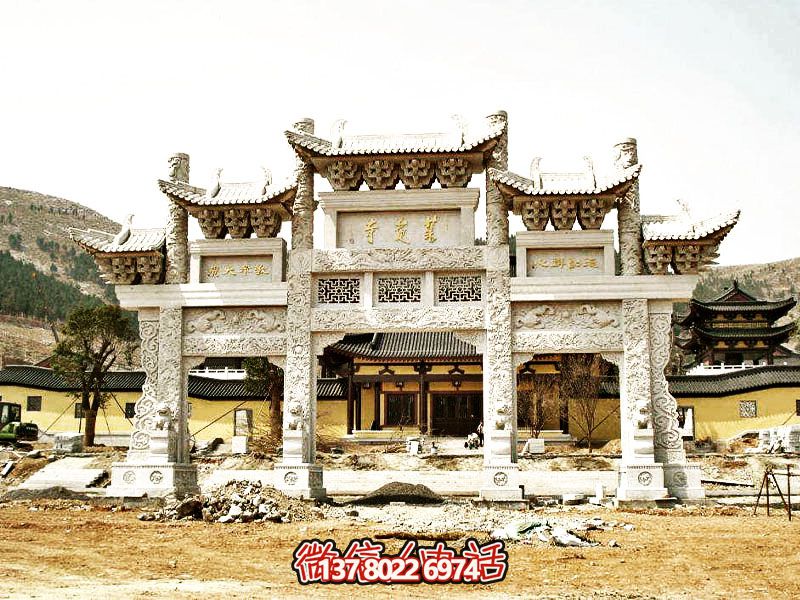 仿古斗拱牌坊，裝點(diǎn)您的景區(qū)、寺院門前