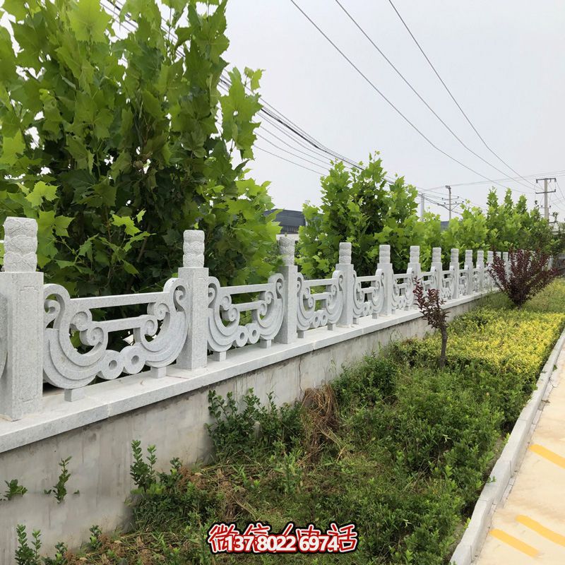 花園圍墻大理石雕刻花紋欄桿 花園圍墻大理石雕刻花紋欄桿